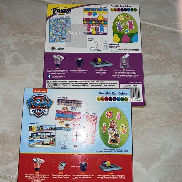 NWT 4pc Peeps & Paw Patrol Egg Decorating Bundle - Picture 6 of 6